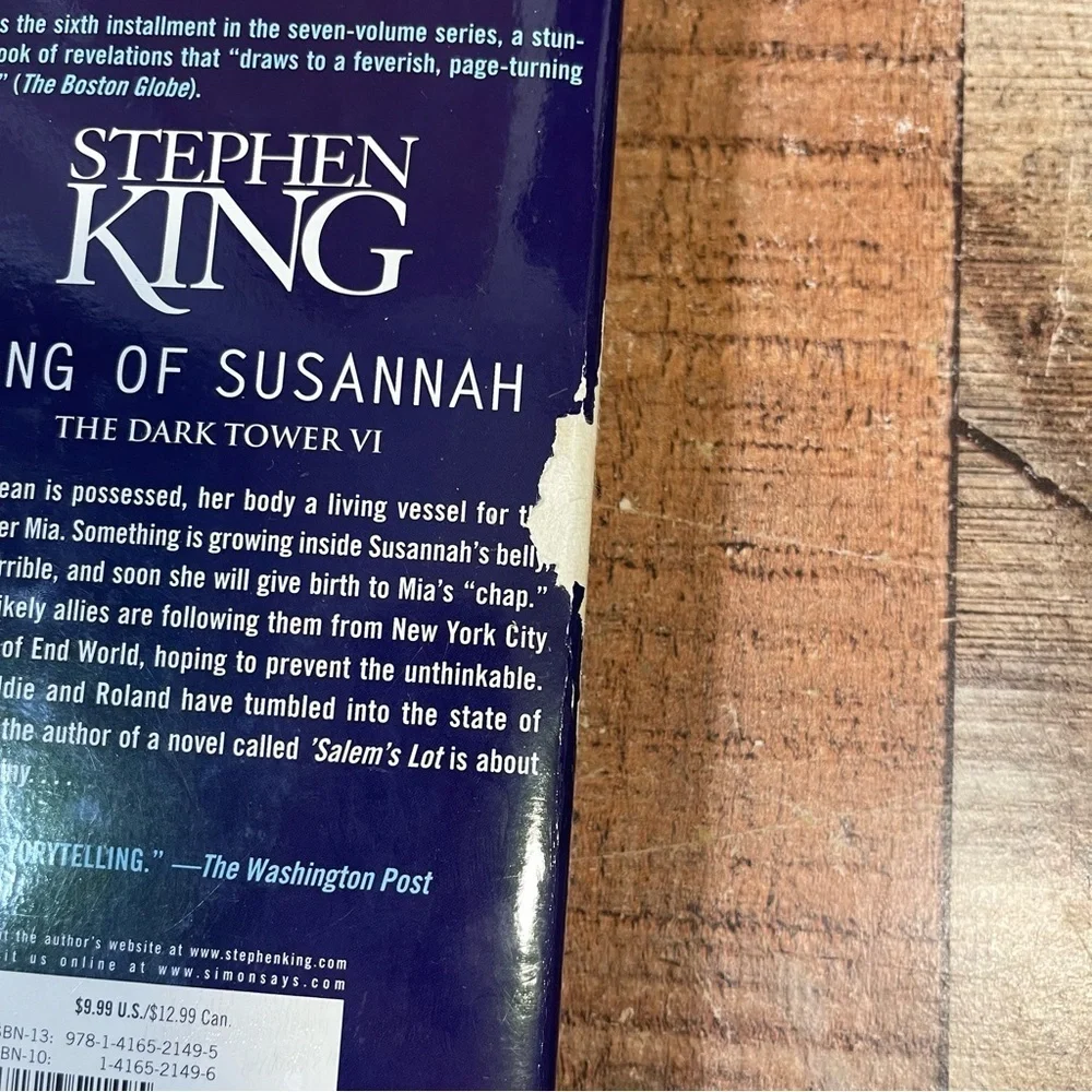 Mystery A Test Of Wills Charles Todd Stephen King Song of Susannah Book Bundle